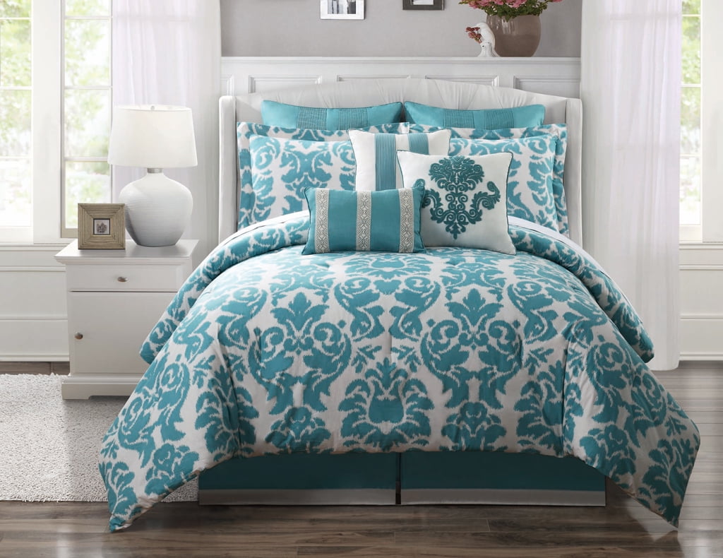 9 Piece Cau 100 Cotton Comforter Set
