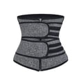 thumbnail image 1 of Entrenador de cintura, cinturón recortador de cintura para hombres y mujeres cinturones de sudor ajustables, 1 of 5