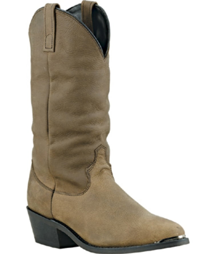 Men's Dingo 12" PullOn Slouch Cowboy Boots TAN 11.5 EW