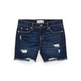 thumbnail image 6 of Jordache Girls Destructed 90's Midi Short, Sizes 5-18, 6 of 8