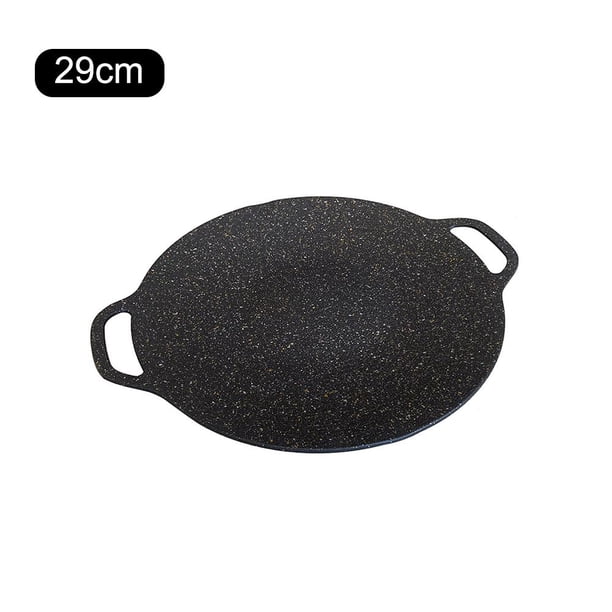 Escalada Sartén para freír aceite Cocina de inducción antiadherente Sartenes para asar a la parrilla (29 cm)