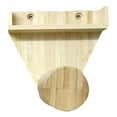 thumbnail image 4 of koolsoo Billiards Triangle Wall Mounted Storage Rack Lightweight 12x12cm Accessories Wood Color, 4 of 9