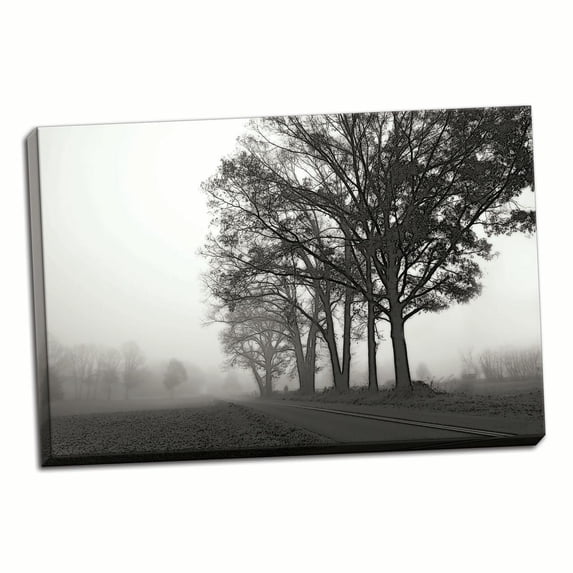 Gango Home Decor Rural Point Road by Alan Hausenflock (Ready to Hang); One 36x24in Hand-Stretched Canvas