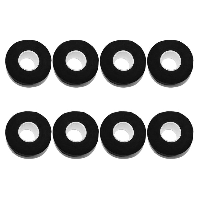 unbranded 8Ud Cintas Desechables Para Cuello En Barbería Papel Negro Para Corte De