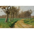 thumbnail image 2 of Rosa Bonheur 18x13 Gold Ornate Wood Frame and Double Matted Museum Art Print Titled - The Plain and the Fields (The Path Turning to the Between Wood), 2 of 4