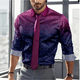 thumbnail image 2 of Camisa informal de gran tamaño para hombre, de negocios, de verano, primavera y otoño, con solapa, manga larga, 12 colores, S-5XL, envío rápido, 2024, camisa para hombre, 2 of 5