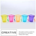 thumbnail image 4 of 2Pcs Plastic Sand Buckets Plastic Sand Holders Sand Playing Tools for Kids, 4 of 8