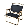 thumbnail image 3 of Silla plegable para r, respaldo, tumbona, muebles de exterior, asimientos resistentes Negro Pequeño Cola Reposapiés portátil, 3 of 8