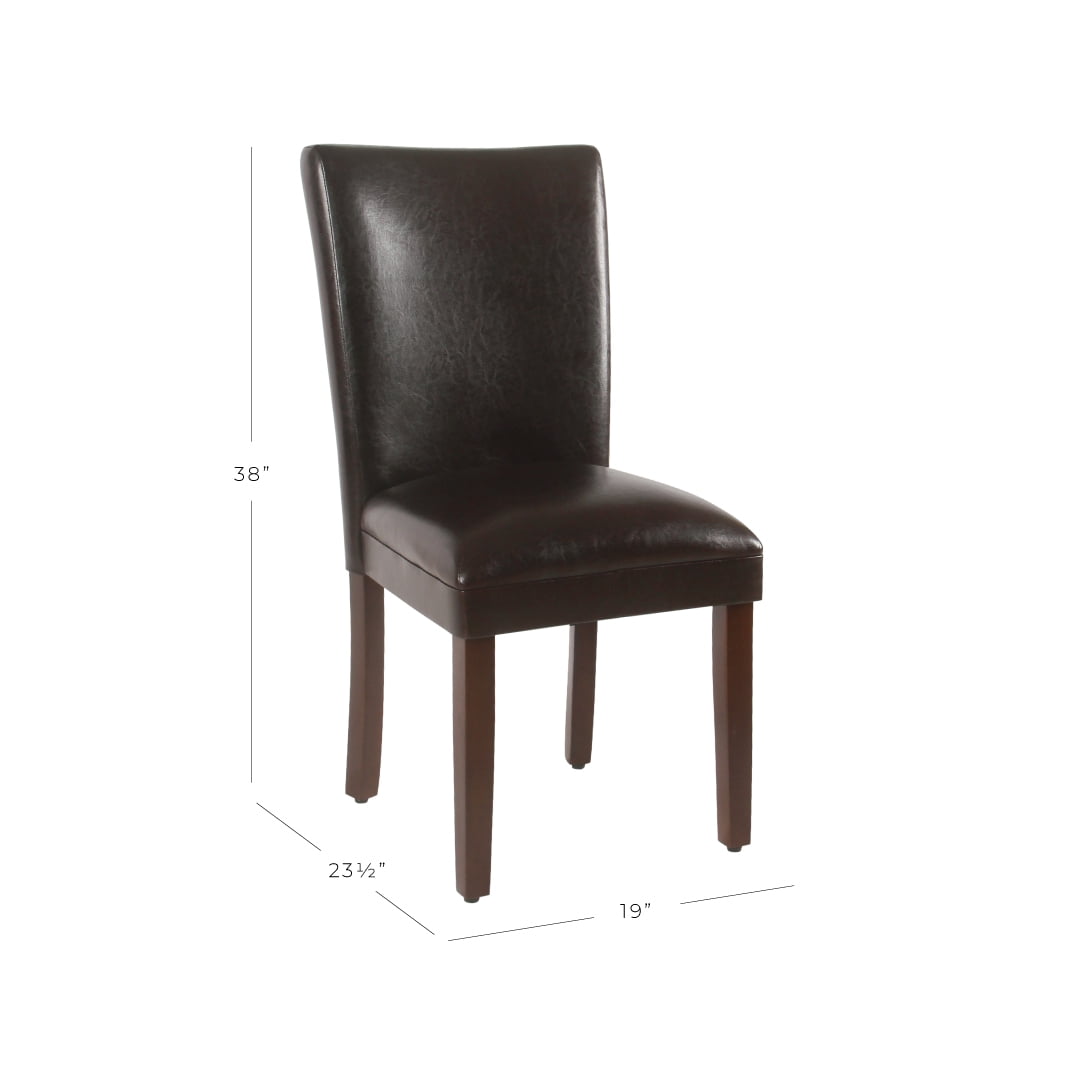 HomePop Parsons Dining Chairs (set of 2), Multiple Colors