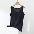 thumbnail image 2 of Breezora Breezy Sleeveless Tank Top Women's Loose Fit Summer Essential for Layering XL Size Navy, 2 of 7