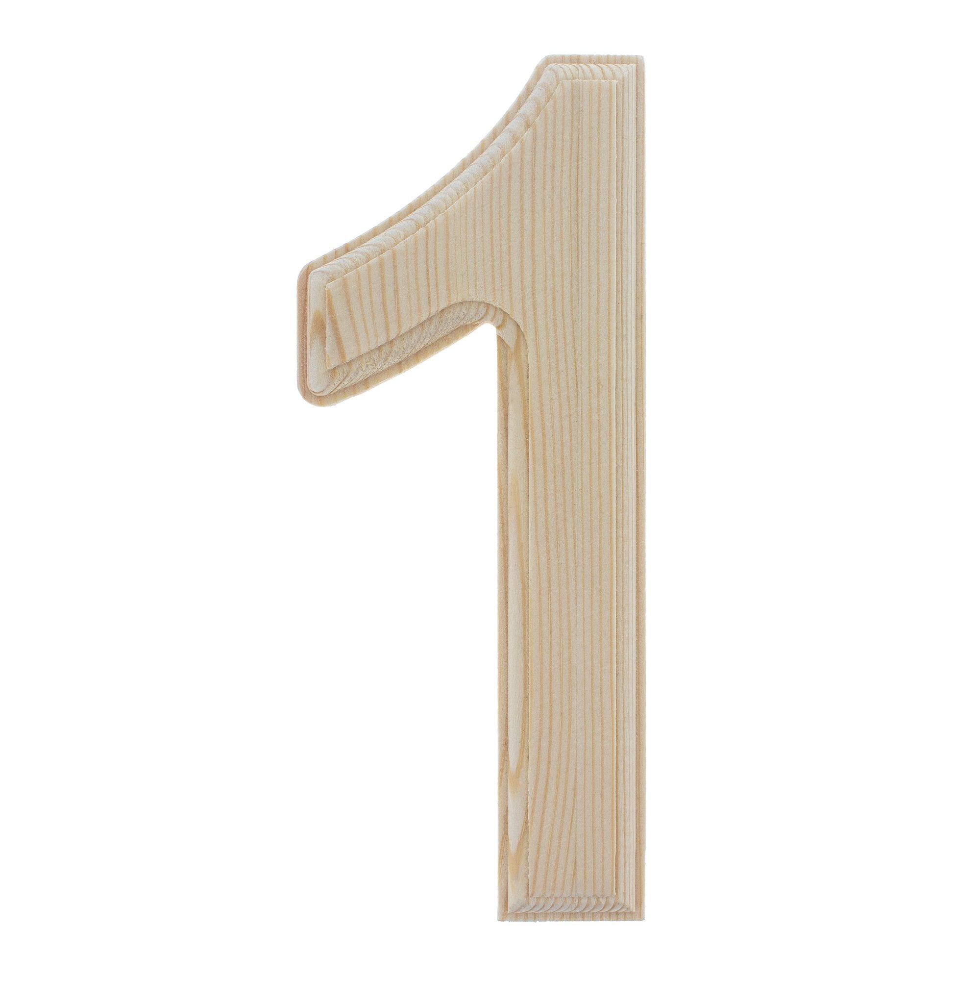 6.25 Inches BestPysanky Unfinished Wooden Letter L