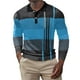 thumbnail image 1 of pstuiky camisa de manga larga para hombre, Camisa de manga larga con solapa y botones de tela holgada con diseño de patchwork para hombre top de hombre xl, 1 of 8