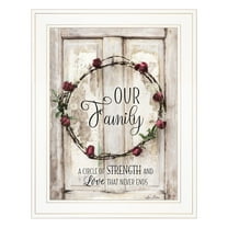 Our Family by Lori Deiter Framed Print Wall Art Wood Multi-Color