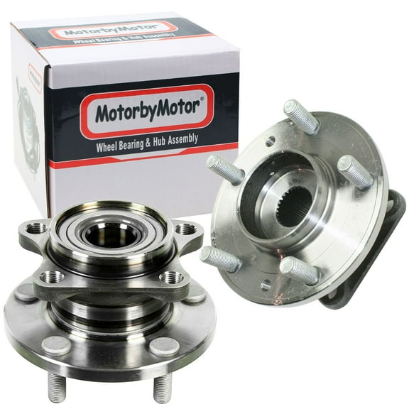 Rear Wheel Bearing and Hub Assembly Fits for 2007 2008 2009 2010 2011 2012 2013 2014 2015 Mazda CX9 Hub Bearing (2 Pack) 5 Lugs AWD, Replace 512249