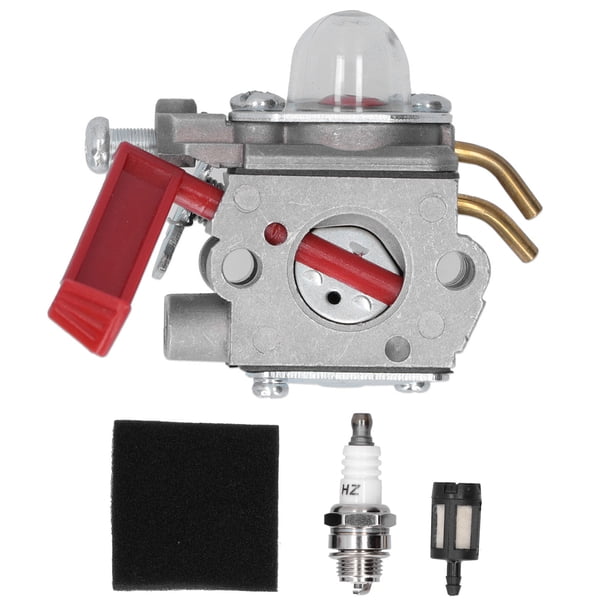 Kit de bujías y filtro de carburador apto para herramientas de jardinería Homelite UT‑20760 UT‑20763 K100