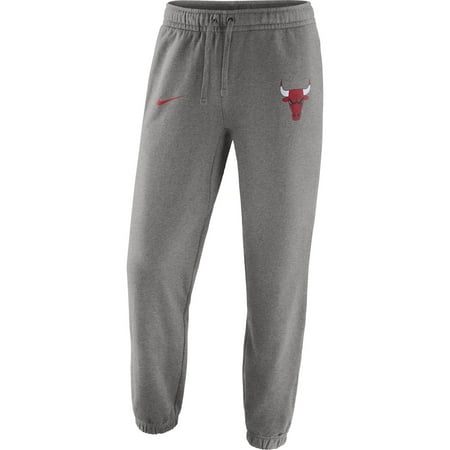 Chicago Bulls Nike Club Fleece Pants - Gray