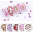 thumbnail image 3 of 300 piezas Petit Motif De Fleur Floral Nail Stickers (6 Botes) 3d Nail Art Fournitures Autocollants Dcoration Conseils Manucure Dcor Mixte Accessoir, 3 of 5