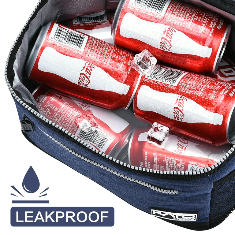 Large Insulated Lunch Box Leakproof Lunch Cooler Tote Ice Bag