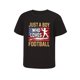 thumbnail image 1 of Boys' Clothing Rugby Print T-shirt, Spring And Summer Boys' Casual Fashion Round Neck, Rugby Themed Short Sleeved Shirt, Children'S And Teenagers' T-shirt, Outdoor Boys' Clothing, 1 of 6
