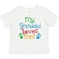 thumbnail image 3 of Inktastic My Granddad Loves Me Boys or Girls Baby T-Shirt, 3 of 5