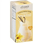 Jovan's Dreamy Creamy Vanilla Instant Breakfast, 5 count, 5.29 oz, (Pack of 6)