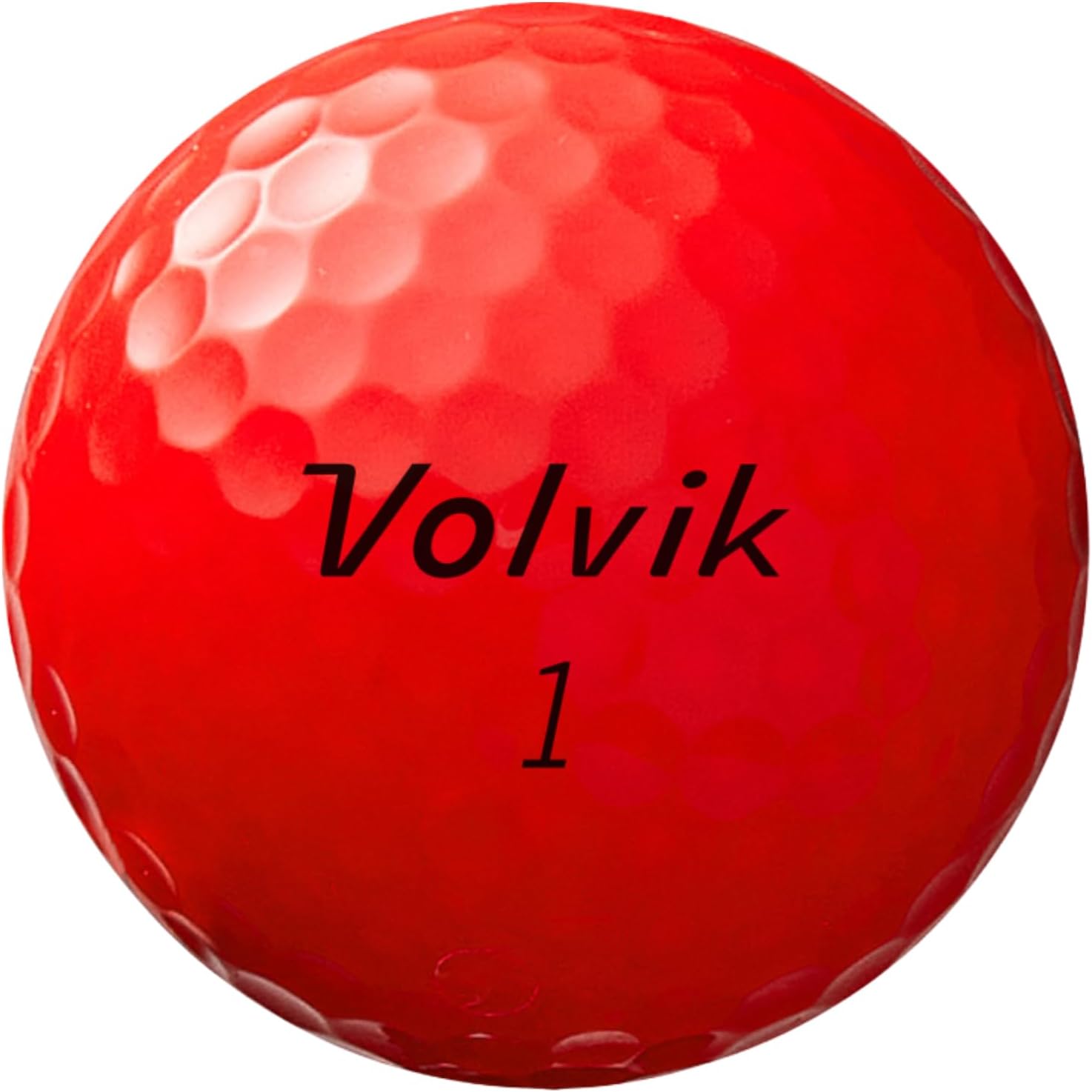 Volvik Crystal Soft Golf Balls (One Dozen)(Red)