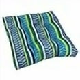 thumbnail image 3 of Coussin de Chaise de Salle à Manger Capitonné en Polyester Filé Carré de 19 Po (Ensemble de Deux), 3 of 3
