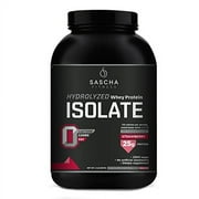 Sascha Fitness Hydrolyzed Whey Protein Isolate (2 Pounds, Strawberry)
