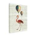 thumbnail image 2 of Trademark Fine Art 'Flying Flamingo' Canvas Art by Sue Schlabach, 2 of 3