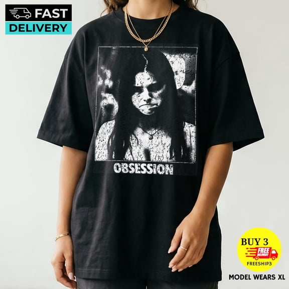Vintage OBSESSION Movie T-Shirt, Gothic Horror T-Shirt, Sulky Nikki Graphic T-Shirt, Gift for Gothic Horror Movie Fan, Unisex T-Shirt