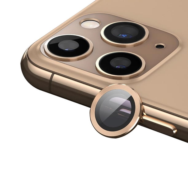 Protectores De Lente De Cámara Compatibles Con Iphone 12 Pro Max, Cubierta Protectora De Borde De Aleación De Aluminio, Película Protectora De Lente De Cobertura Completa Noticed VI012404-03