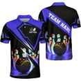thumbnail image 4 of Personalized Name Bowling Polo Shirts 3D for Men and Women, Bowling Shirt, Bowling Shirts for Men Team Bowling Shirt (Green, XL), 4 of 10