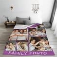 thumbnail image 3 of Custom Blanket with Text Photos,Personalized Customized Picture Blankets for Best Friend Bestie Sister BFF Christmas New Year Birthday Gifts 5 Photos Collage Blankets, 3 of 5