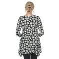 thumbnail image 3 of White Mark Women's Printed Geometric Circle Tunic Top, 3 of 5