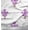 Purple, variant on Soimoi Poly Georgette Fabric Text,Floral & Greek Key Block Decor Fabric Printed Yard 42 Inch Wide