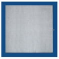 thumbnail image 5 of Aarco Products DCC3636RB Enclosed Bulletin Board - Blue, 5 of 7