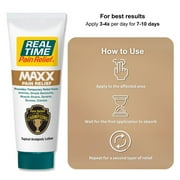 Real Time Pain Relief MAXX Pain Relief 5oz Tube 5 Fl Oz (Pack of 1)