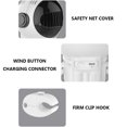 thumbnail image 2 of Clips Cochecito Ventilador Clips para cochecito de bebé, ventilador sin aspas, miniventilador de mesa para el dormitorio del hogar (blanco), 2 of 8