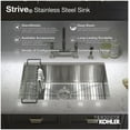 thumbnail image 5 of Kohler Strive K5283 Single Basin Undermount Kitchen Sink with Sink Rack, 5 of 7