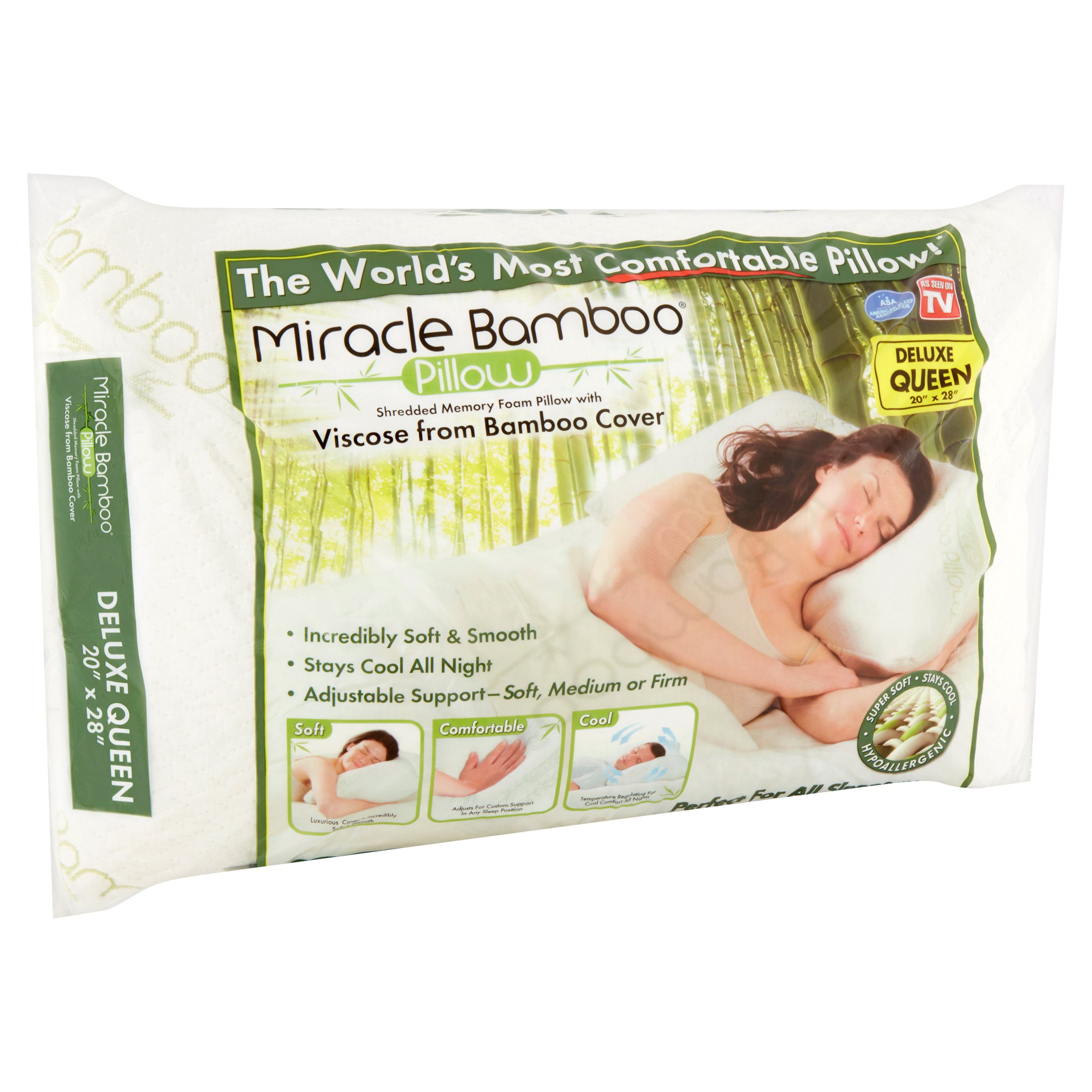 as seen on tv miracle bamboo cushion
