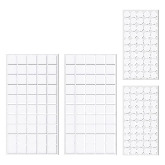200pcs Balloon Glues Dot Pastes Removable Double Sided Putty Transparent