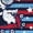 NAVY, variant on - Snoopy Skating Stars and Stripes - Men's Short Sleeve Graphic T-Shirt