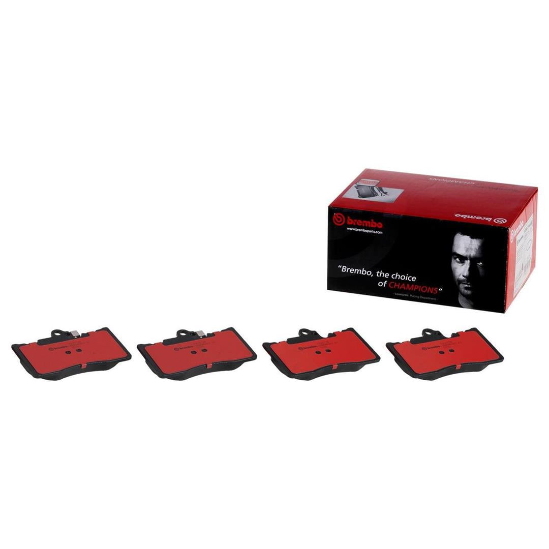 Brembo P83072N NAO BRAKE PADS Fits select: 2013-2015 LEXUS GS 350, 2016 LEXUS IS 200T