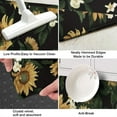 thumbnail image 3 of Black White Flower Sunflower Pattern Kitchen Rug Mat,Kitchen Runner Rugs Non Skid Washable,Decorative Kitchen Floor Mats for Kitchen,Sink,Laundry,17"X47", 3 of 5