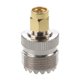 thumbnail image 1 of UHF SO-239 Female to SMA Male Plug Connector Coaxial Adapter, 1 of 2