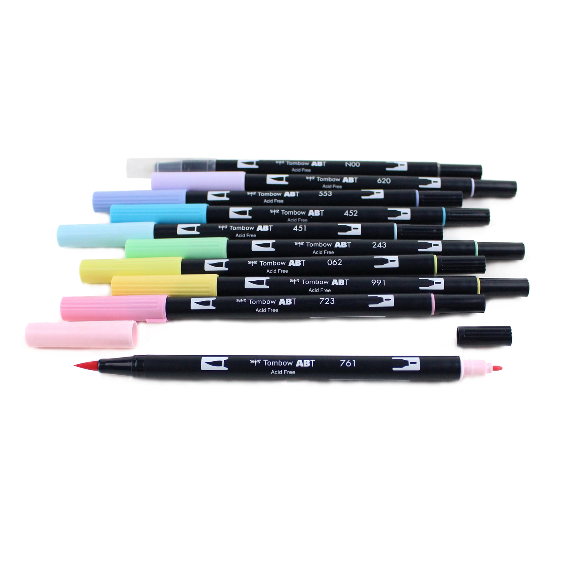Tombow Pastel Dual Brush Pens, 9 Packs: 10 ct. (90 total)