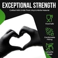 thumbnail image 5 of Vinyl Exam Gloves – 4 Mil Disposable Gloves, Powder-Free & Latex-Free – Medical, Food Safe, Multipurpose Use, 5 of 7
