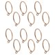 thumbnail image 4 of PAQUETE 12 clips de cortina deslizantes, varilla de gancho, deslizador de cortina, argollas con ojal Oro Macarena Anillo de cinta de cortina, 4 of 7