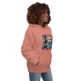 thumbnail image 4 of Destructive Therapy Boxing Unisex Grpahic Hoodie (Dusty Rose, S), 4 of 5