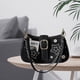 thumbnail image 1 of Bolso de Hombro para Mujer Salvador Mezclilla Elegante Hobo pequeño y portátil con botón y cadena, 1 of 10